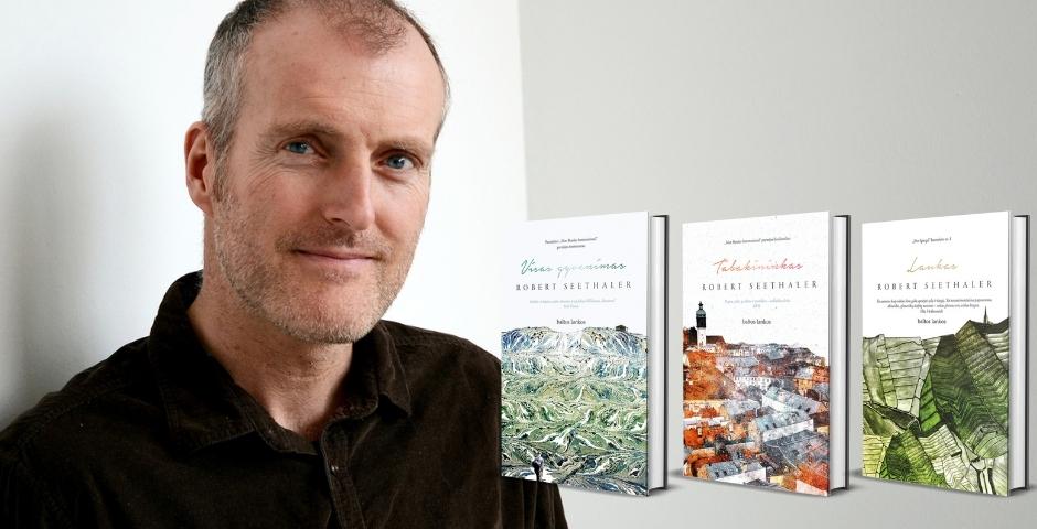 Rašytojas Robertas Seethaleris apie naują romaną „Laukas“, kalnus ir gimtąją Vieną