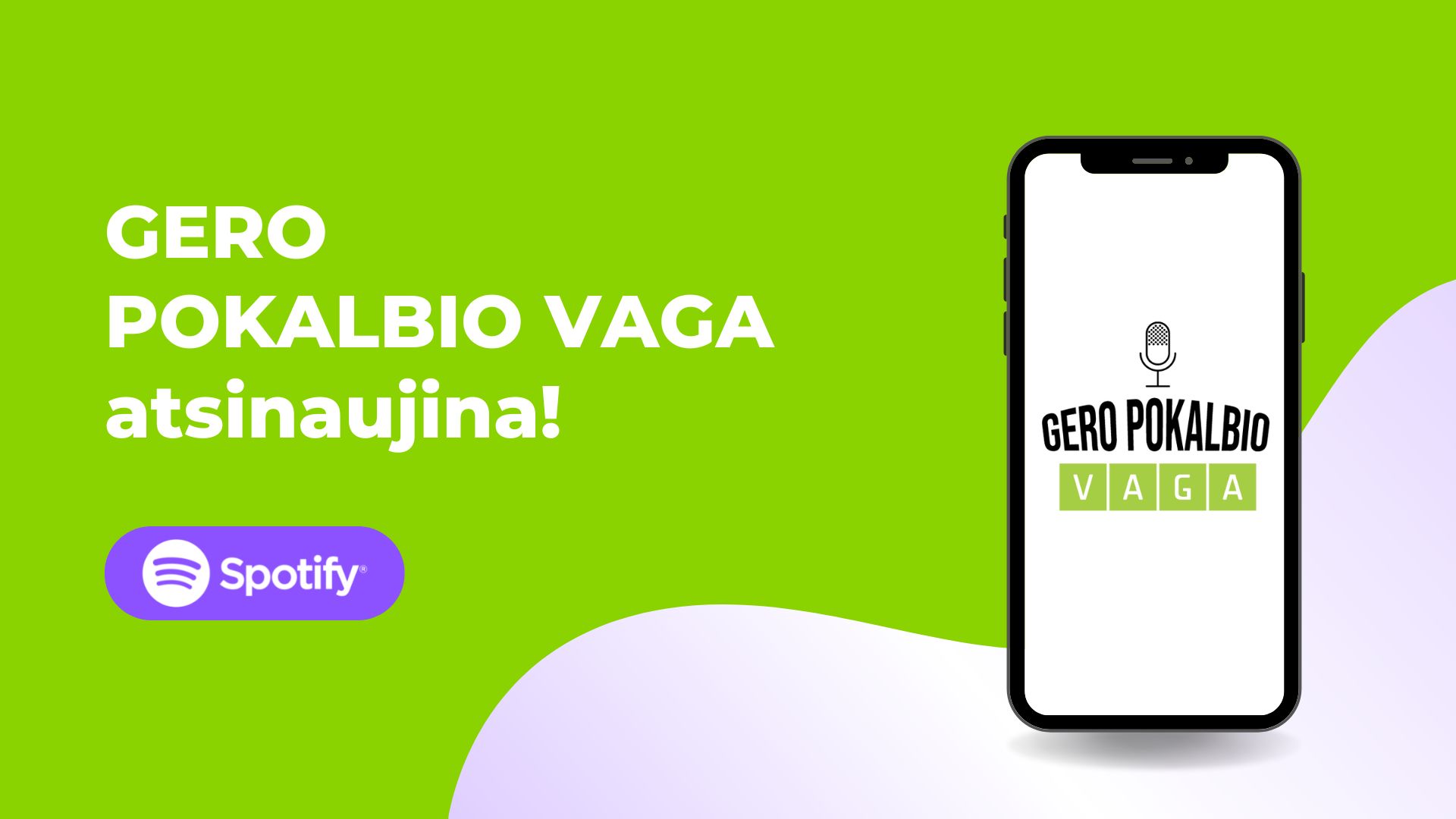 GERO POKALBIO VAGA tinklalaidė atsinaujina!
