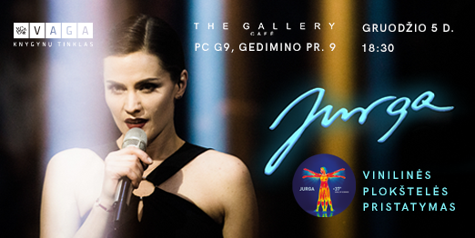 Jurgos vinilo plokštelės „+37° (Goal of Science)“ pristatymas
