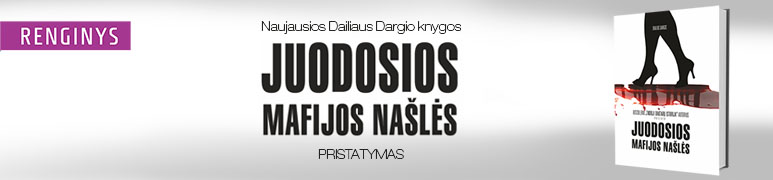 Knygos „Juodosios mafijos našlės“ pristaymas