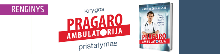 Knygos „Pragaro ambulatorija“ pristatymas