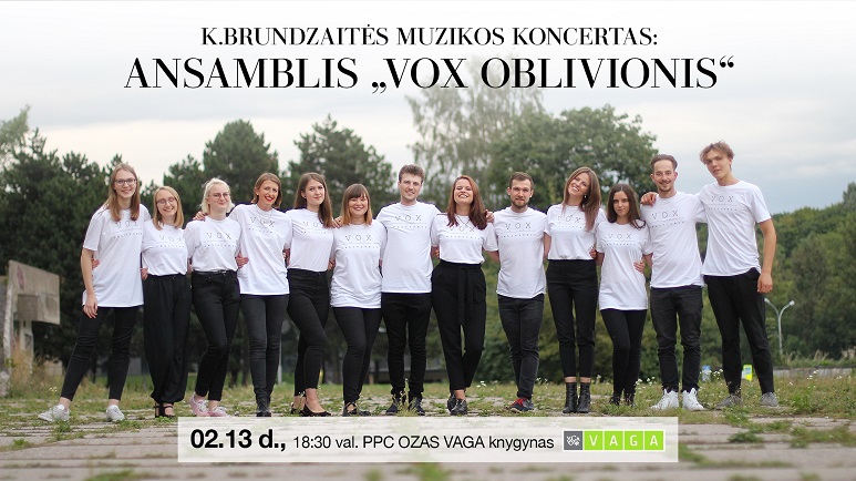 Muzikos koncertas: ansamblis „Vox Oblivionis"