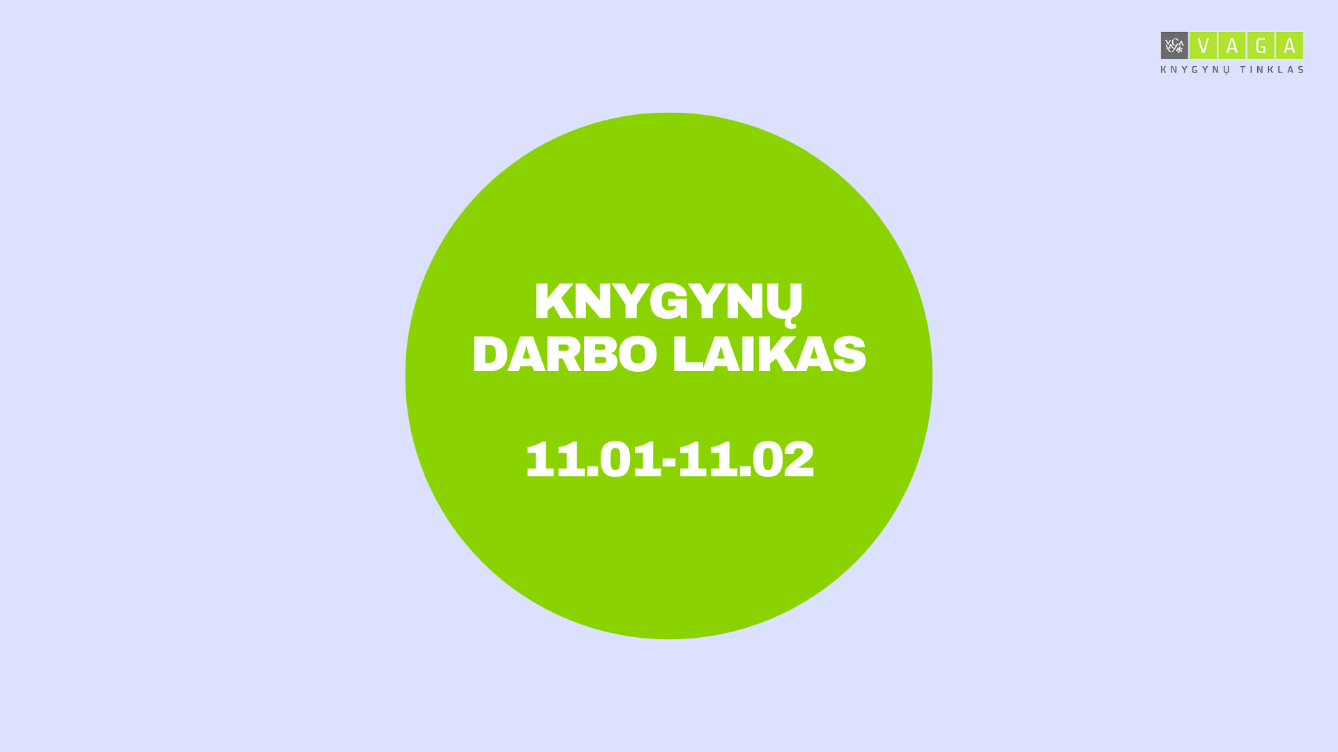 Knygynų darbo laikas 2023.11.01-02